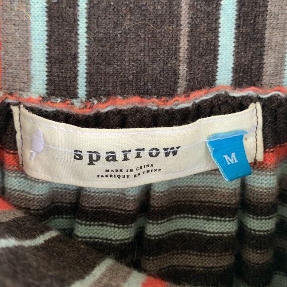 Anthro brand “Sparrow” striped cashmere blend striped knit skirt. - Picture 4 of 5